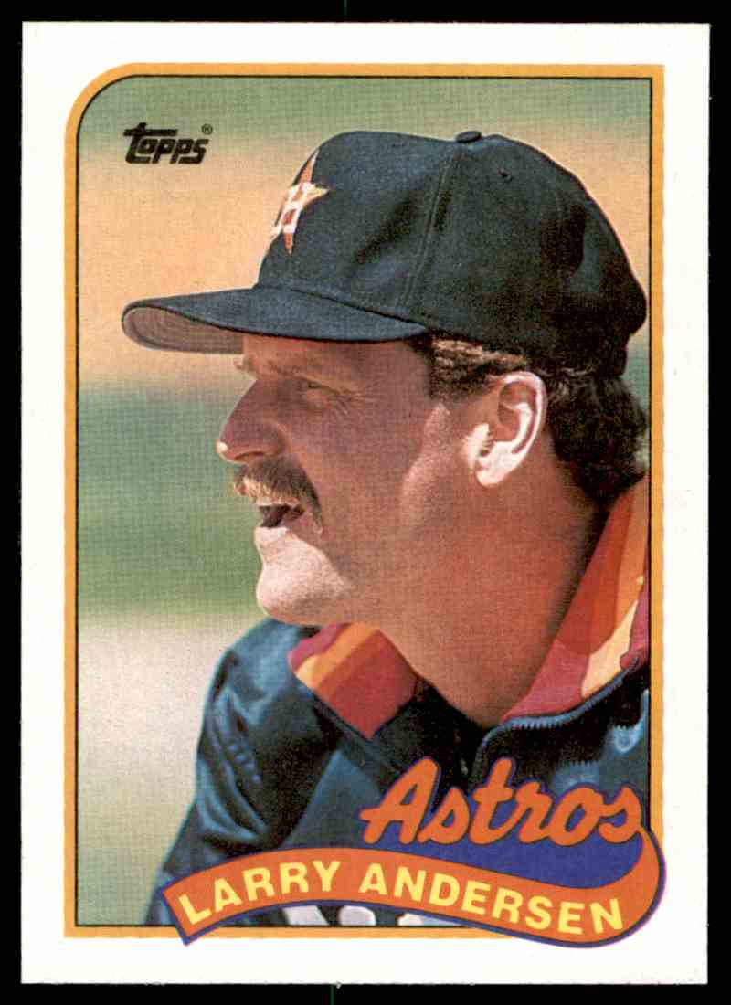 1989 Topps Baseball Larry Andersen #24