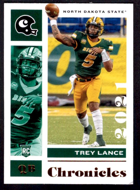 : 2021 Panini Prizm Draft Picks #164 Trey Lance North