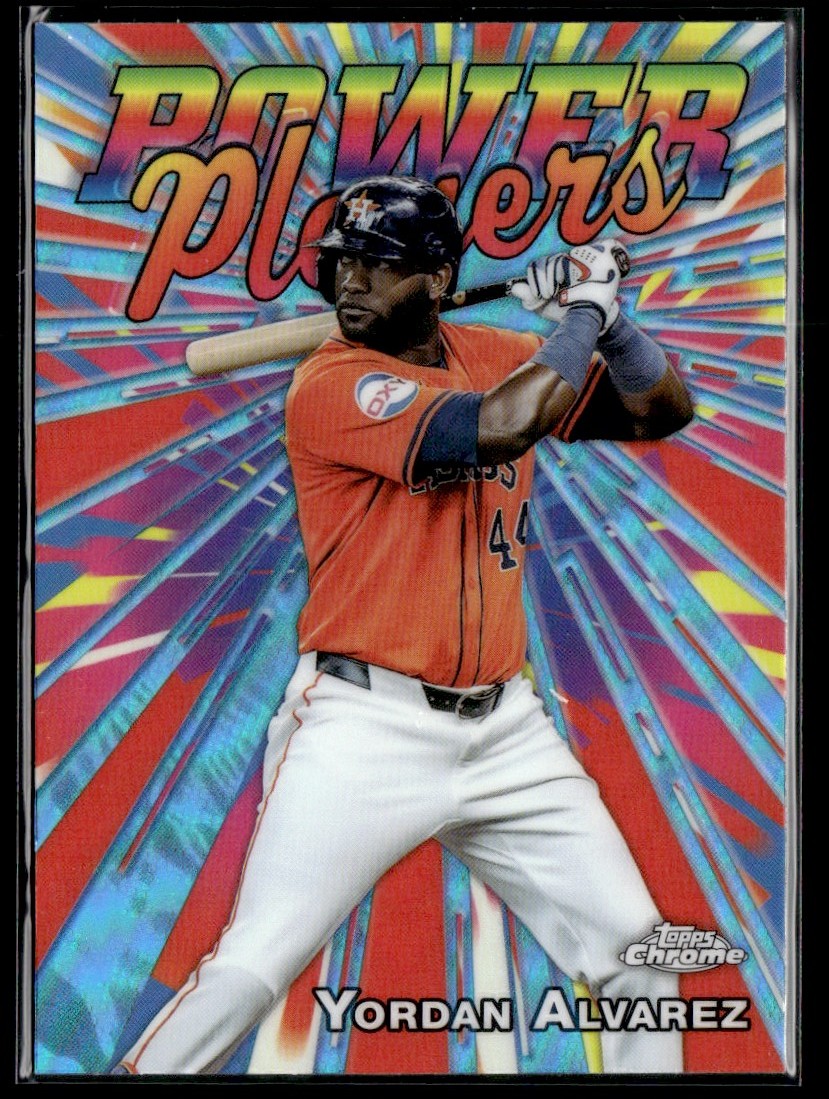 2025 Topps Chrome Power Players Yordan Alvarez Houston Astros #PP