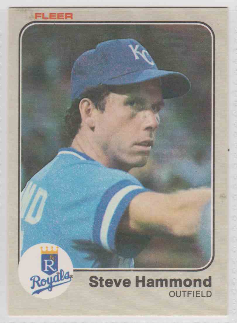1983 Fleer Steve Hammond #114