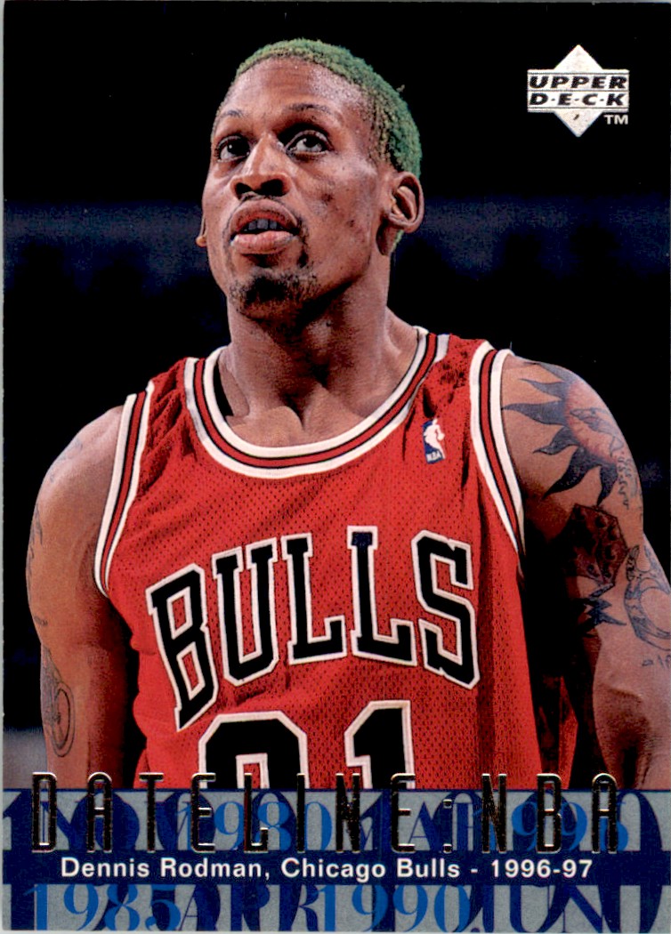 その他 NBA 50topps 1996-97#176dennis rodman+1sc NBA 50topps 1996-97#176dennis rodman+1sc