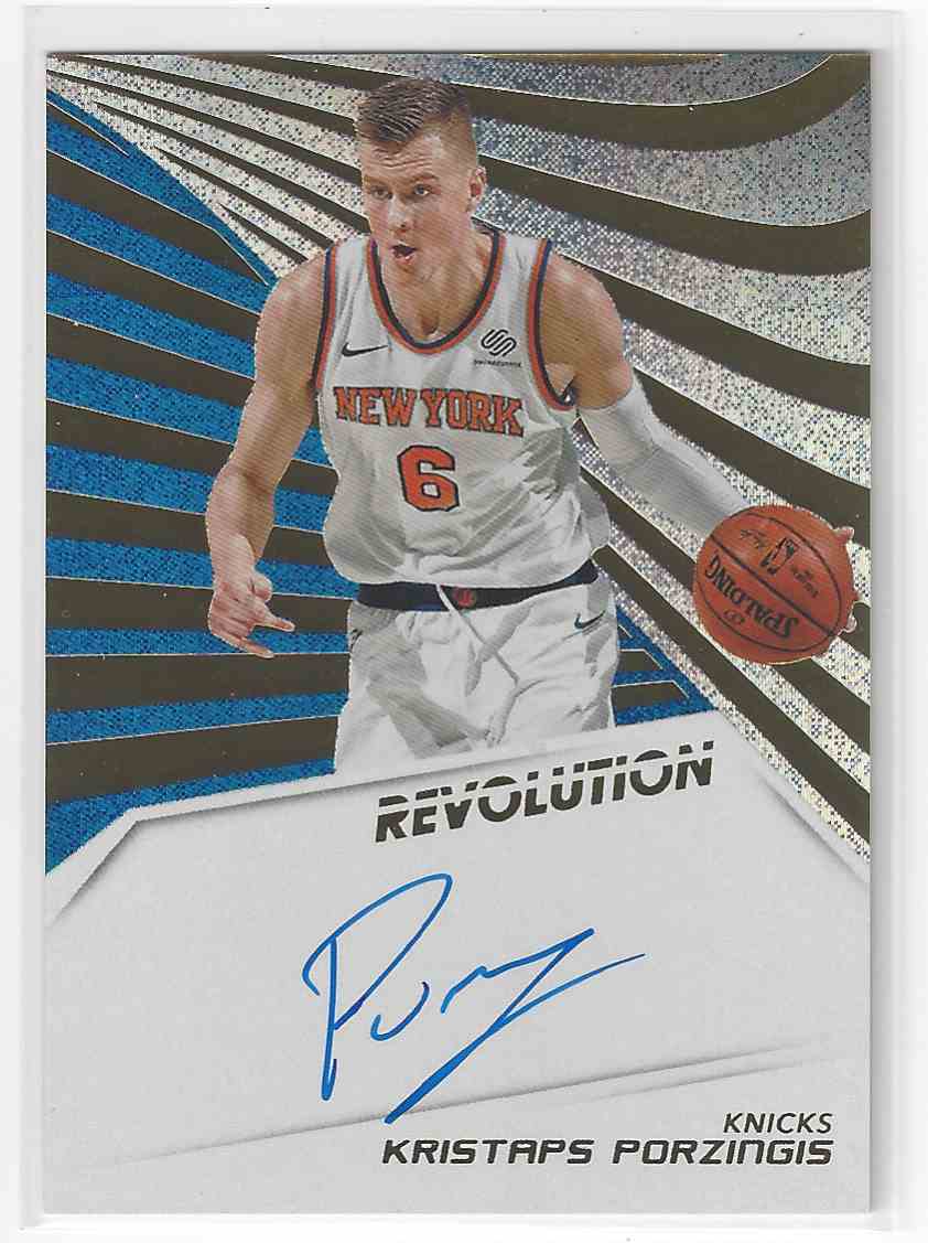 porzingis autograph