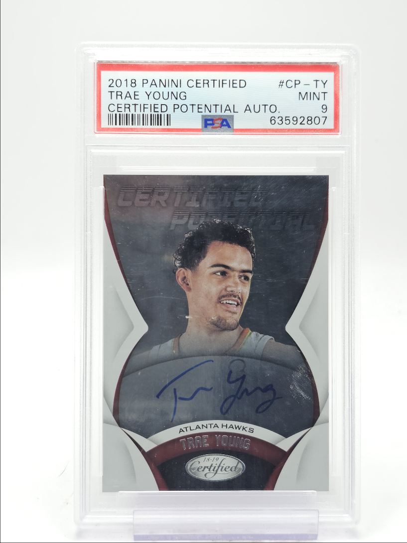TRAE YOUNG 2018-19 CERTIFIED POTENTIAL AUTOGRAPH ROOKIE RC AUTO