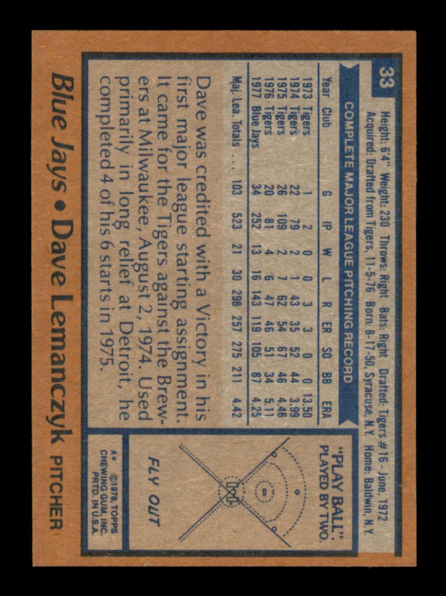 Topps Baseball #1-250 1978 - TÚ ELIGES - Completa tu conjunto - Imagen 66 de 499