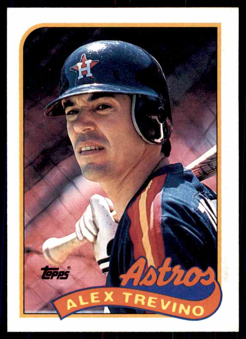 1989 Topps Baseball Alex Trevino #64