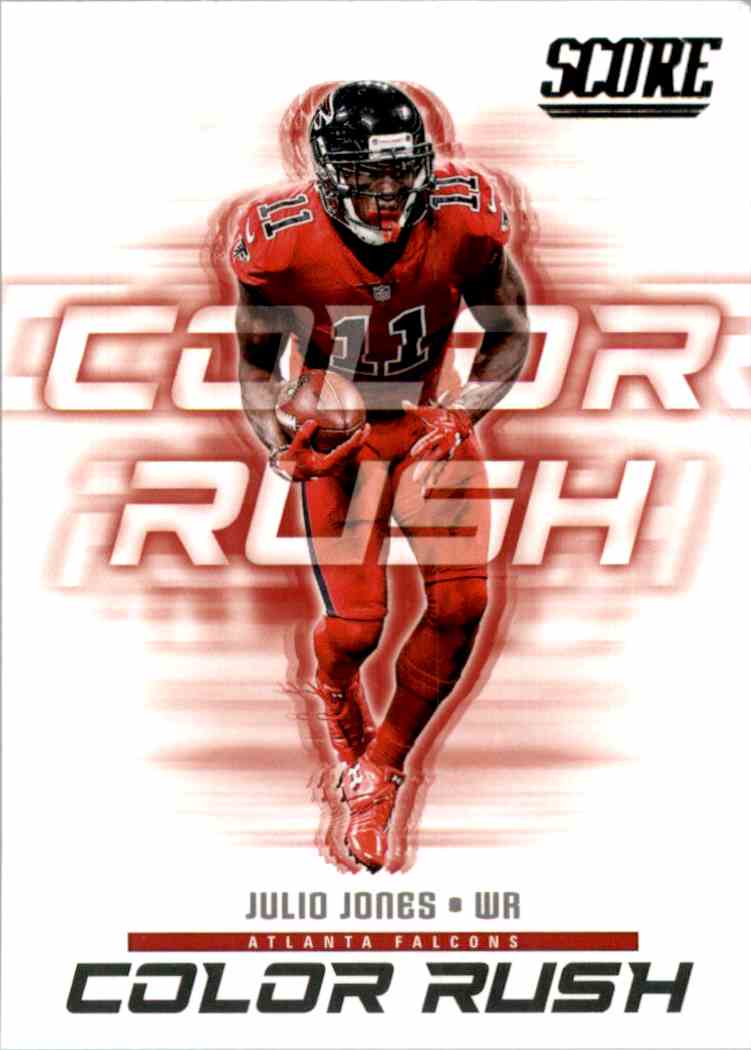 2018 Score Color Rush Julio Jones #15 on Kronozio