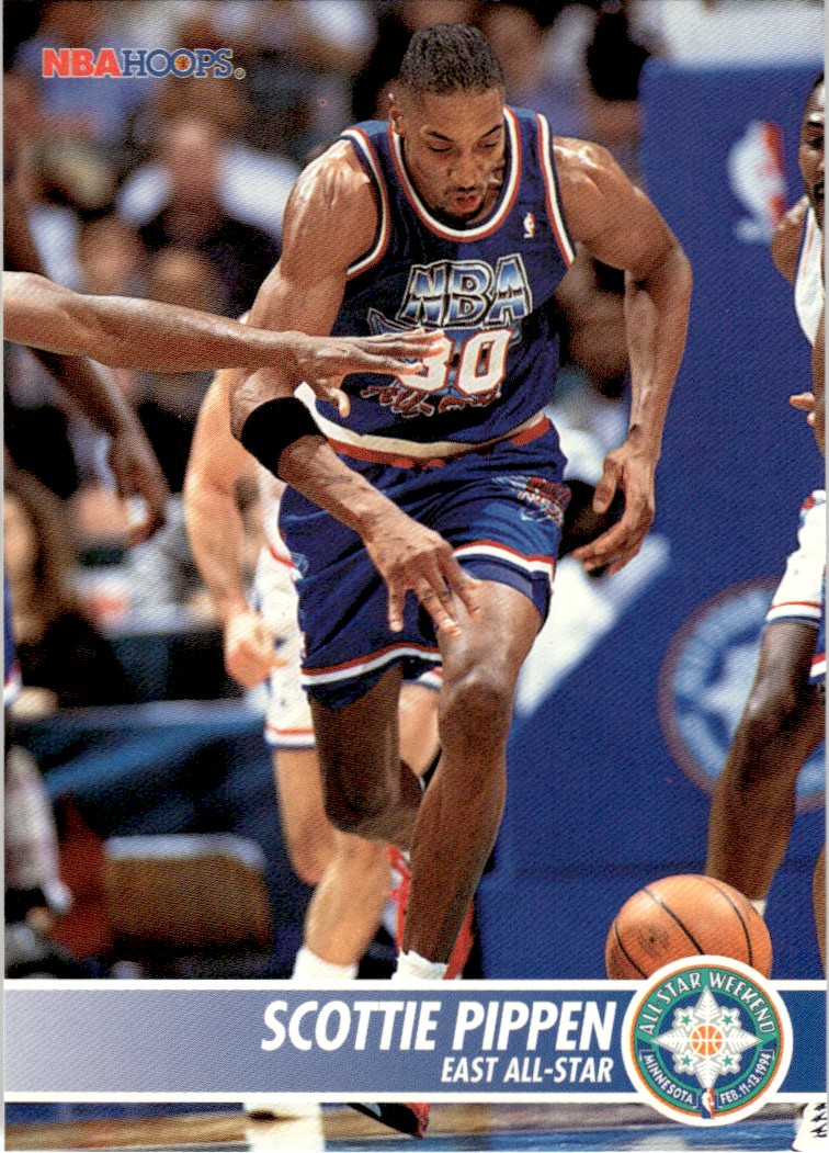 1994-95 NBA Hoops Basketball Card Scottie Pippen Chicago Bulls
