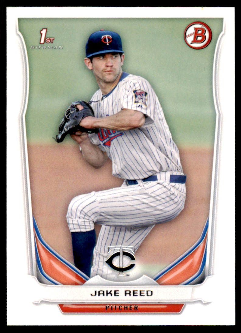 2014 1st Bowman Draft Picks Jake Reed #DP121