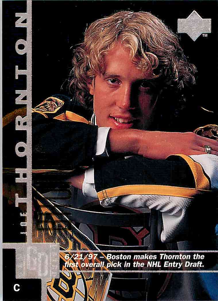 Jednotlivé karty NHL  THORNTON Joe Pinnacle 1997/1998 č. 23