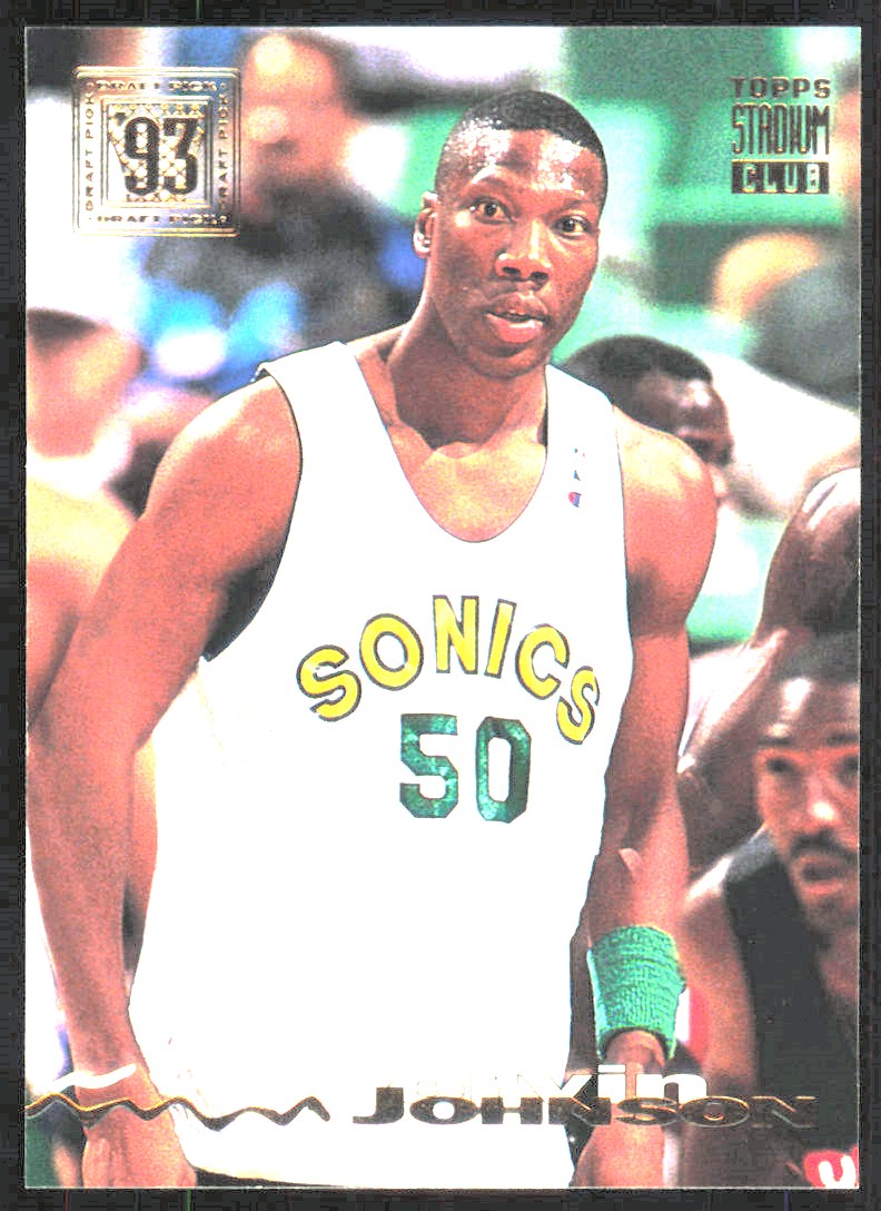 1993-94 Base Ervin Johnson Rookie Seattle Supersonics #36 Set