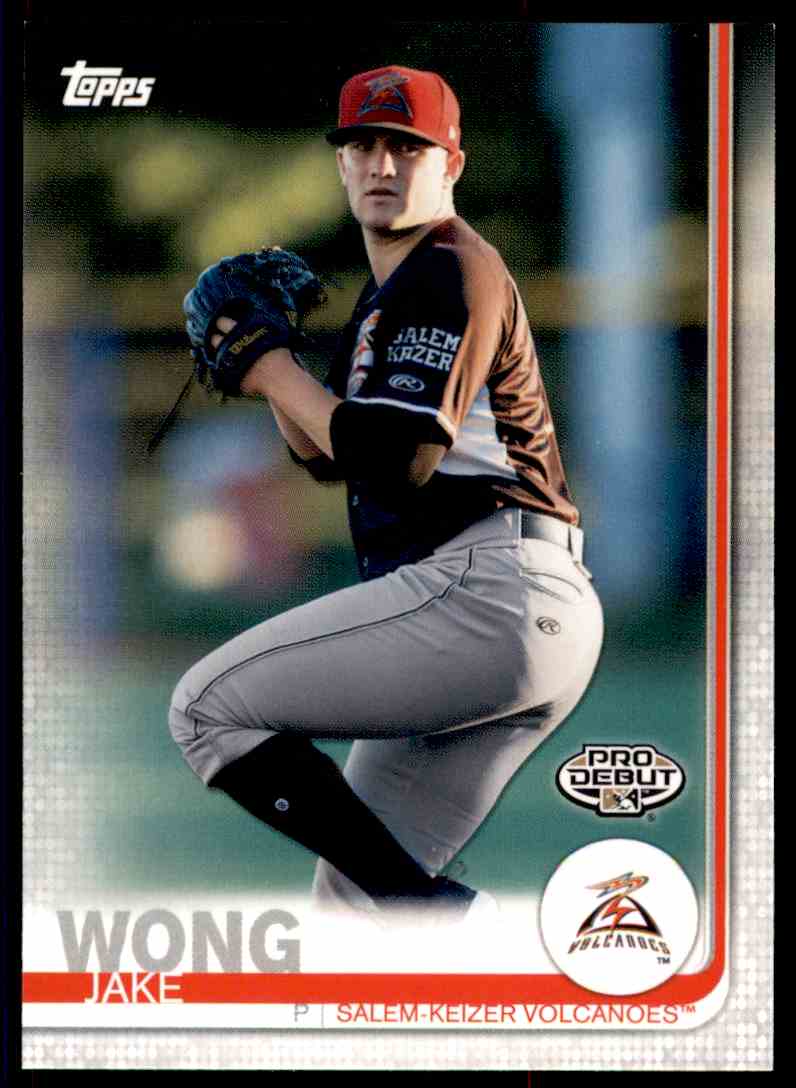 2019 Topps Pro Debut Jake Wong #113