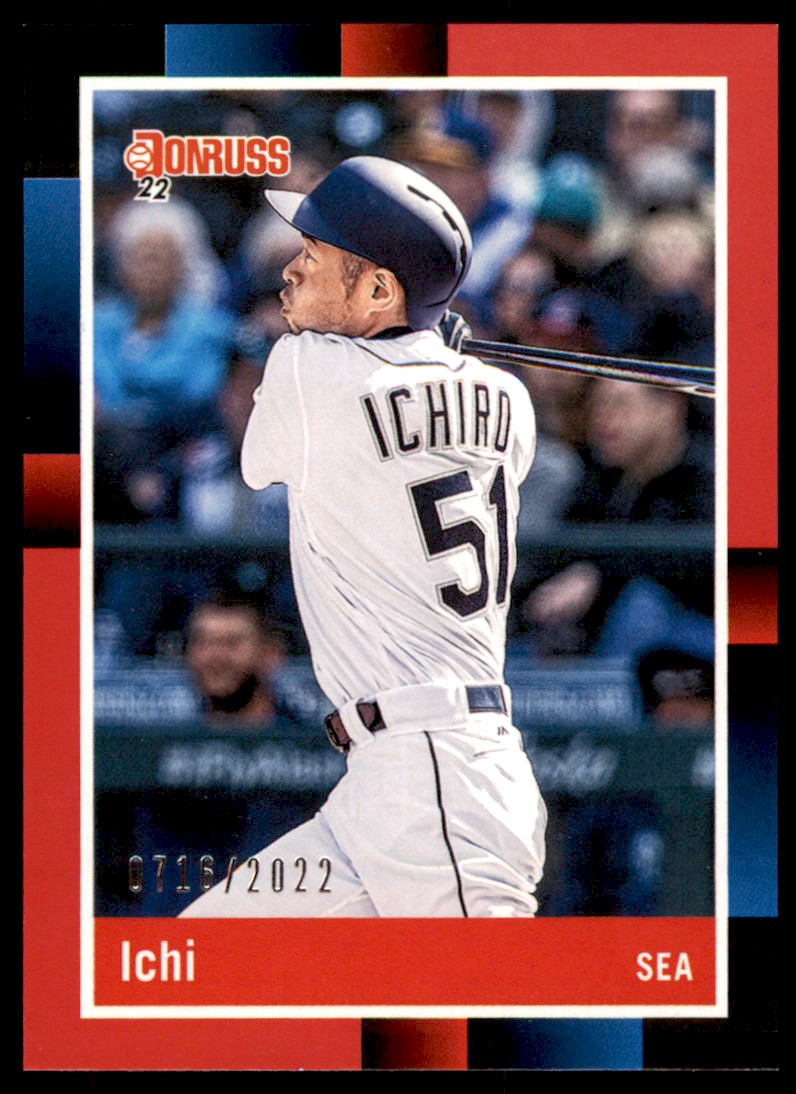 amenoiro★  2022 Donruss 1988 Retro Ichi Nickname Ichiro 0716/2022