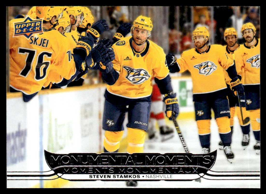 2025-26 Upper Deck Tim Hortons Monumental Moments Steven Stamkos