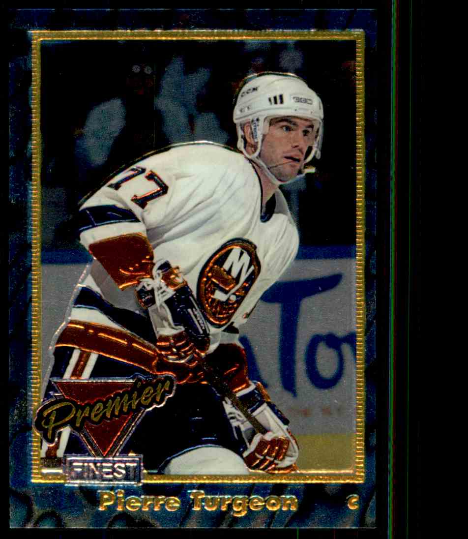 1993-94 Topps Premier Finest Pierre Turgeon #7OF12 on Kronozio