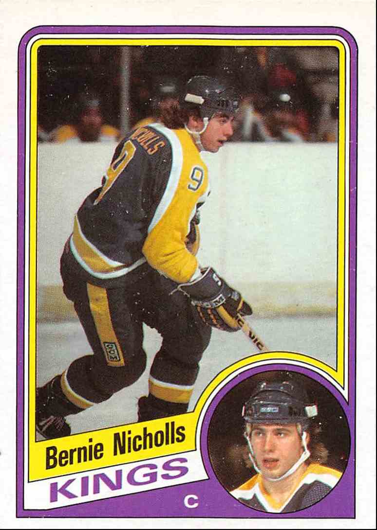 1984-85 Topps Bernie Nicholls Los Angeles Kings #67 | eBay