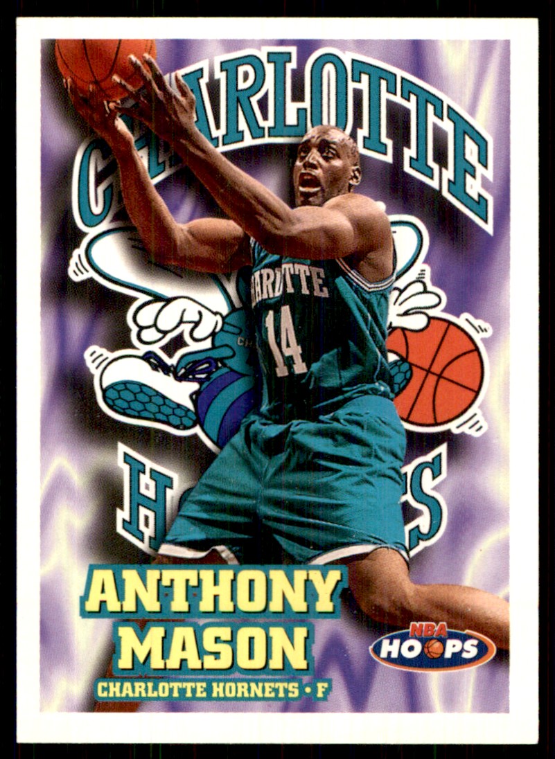 1997-98 Hoops Anthony Mason Charlotte Hornets #22