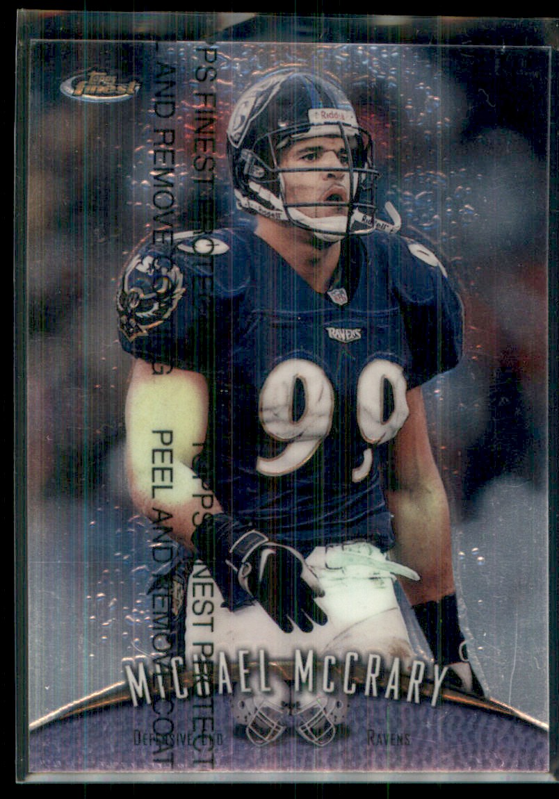 1998 Finest Michael McCrary Baltimore Ravens #31 | eBay
