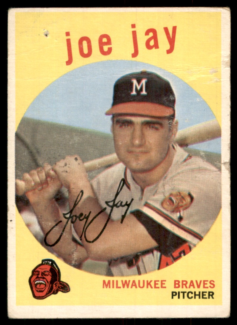 1959 Topps Joey Jay #273 card front image