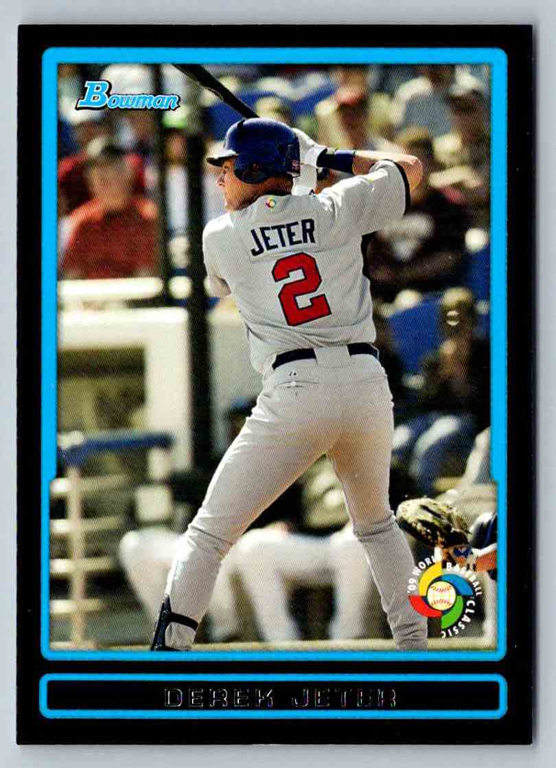 2009 Bowman Draft Picks & Prospects WBC Derek Jeter #BDPW4