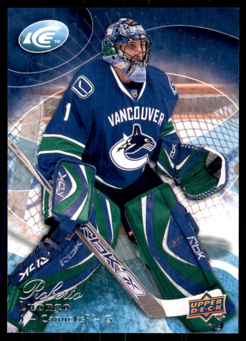 2009-10 Upper Deck Ice Roberto Luongo #61 card front image