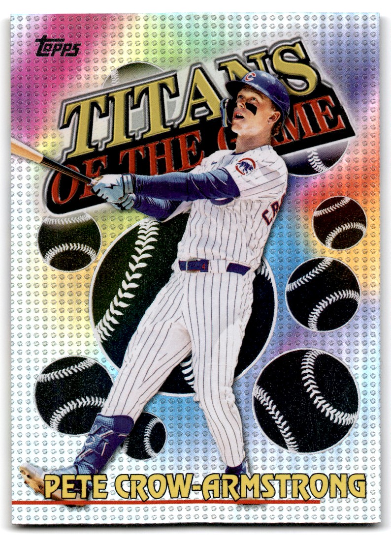 2026 Topps Series 1 Titans Of The Game Pete Crow-Armstrong Chicago