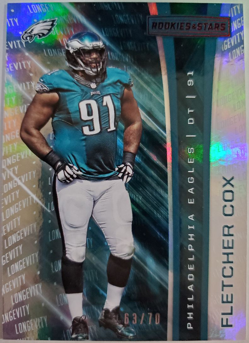 2017 Panini Rookies & Stars Longevity 9988 Fletcher Cox 135 on Kronozio