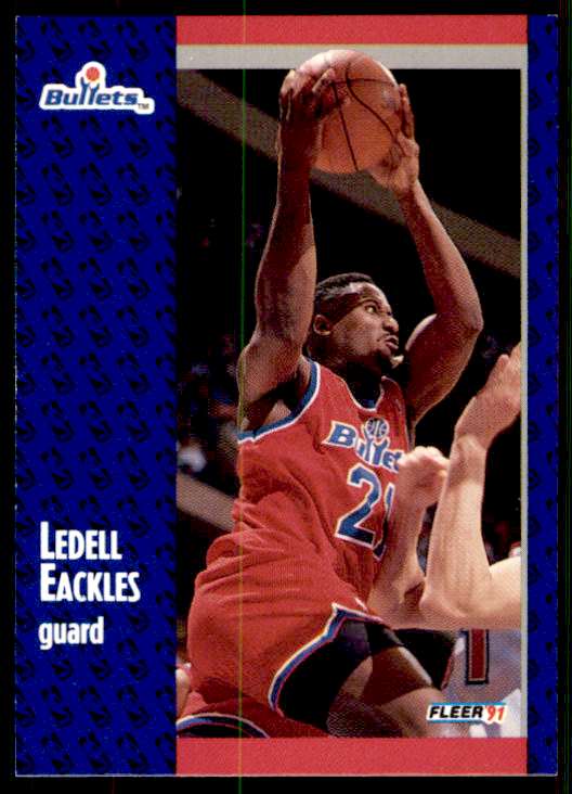 1991-92 Fleer Ledell Eackles #204