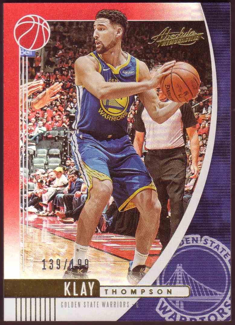 2019-20 Absolute Memorabilia Red Klay Thompson #11 card front image