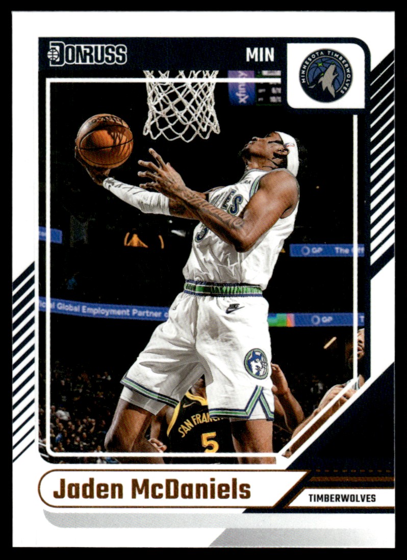 2024-25 Donruss Jaden McDaniels Minnesota Timberwolves #36 | eBay