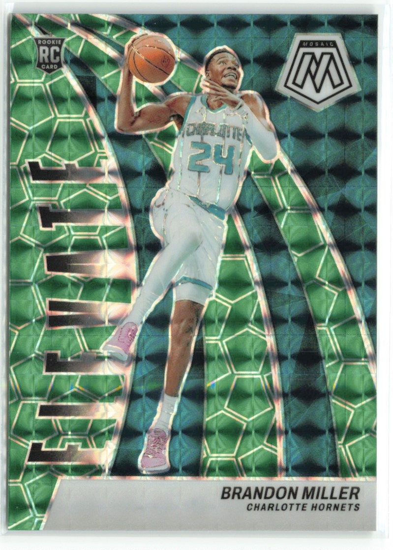 Brandon Miller Panini Mosaic NBA Debut Pink Mosaic 38/149 ルーキー