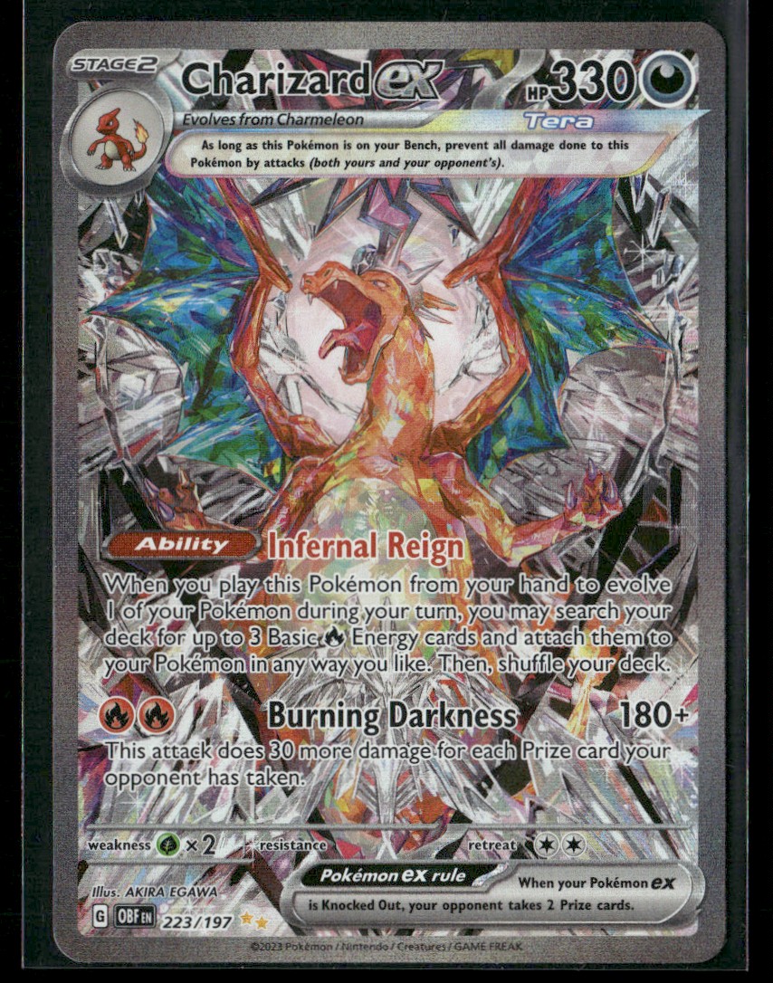 2023 Pokemon Charizard ex Special Illustration Rare #223/197 NM | eBay