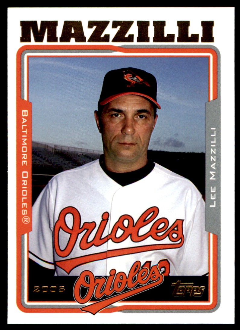 2005 TOPPS #270 LEE MAZZILLI BALTIMORE ORIOLES | eBay
