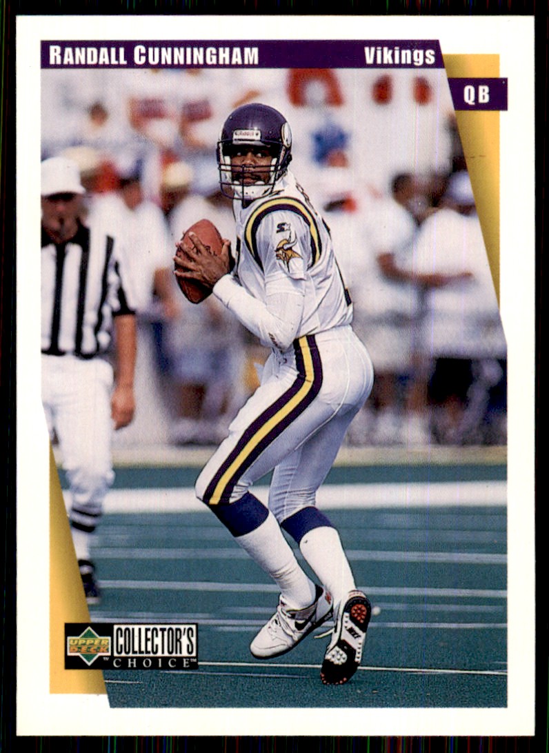 1997 Collector's Choice Randall Cunningham Minnesota Vikings #561