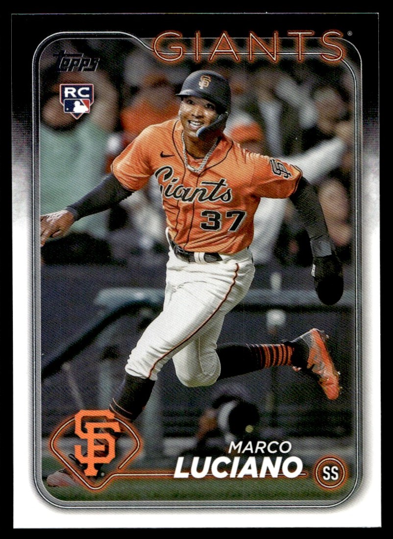 Marco Luciano 2024 Topps Series 1 Rookie RC Card #232 San