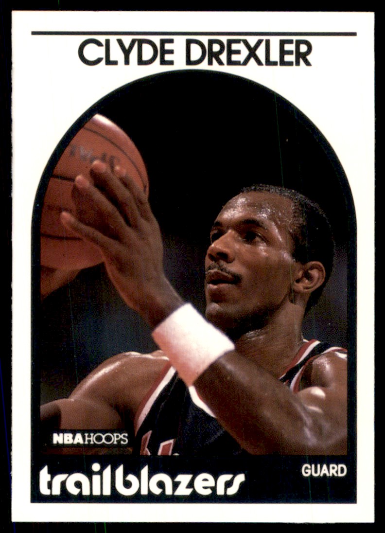 1989-90 Hoops Clyde Drexler #190 card front image