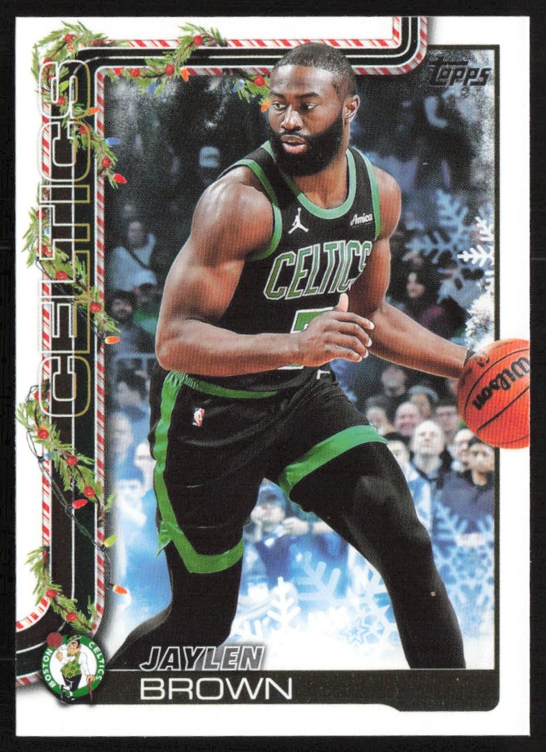 2025-26 Topps Holiday Base Jaylen Brown Boston Celtics #H2 | eBay