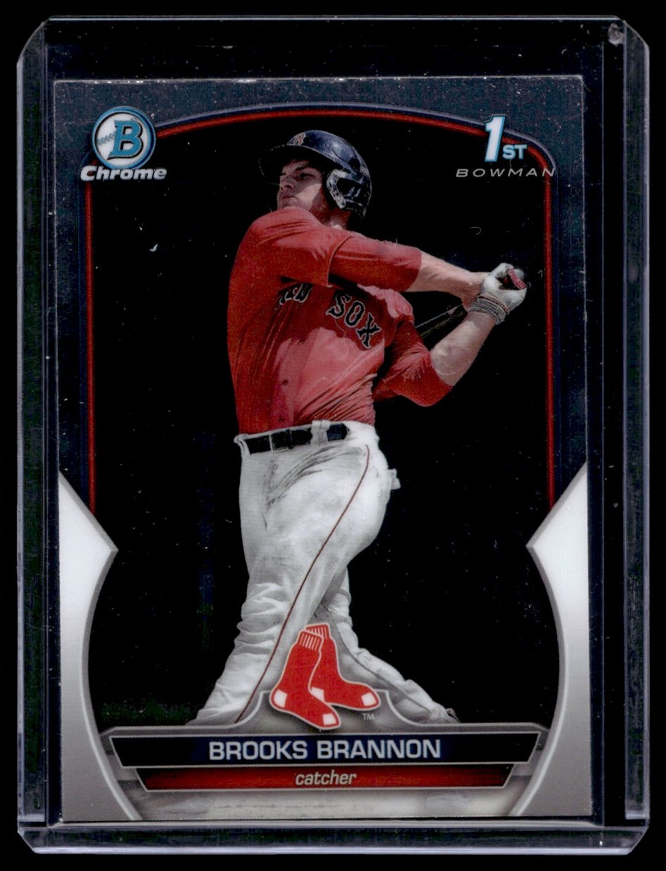 2023 Bowman Chrome BCP-245 Brooks Brannon 1st Prospect Boston Red Sox FREE  SHIP