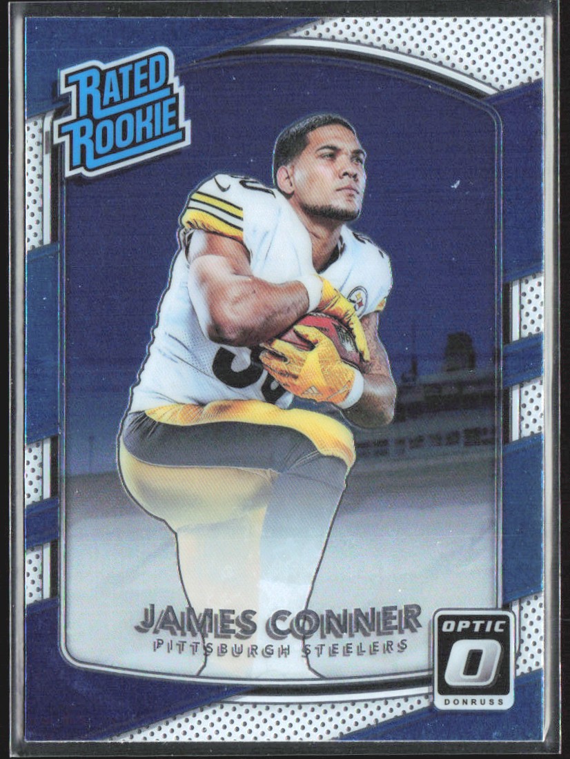 2017 Donruss Optic James Conner RC Pittsburgh Steelers #172 | eBay