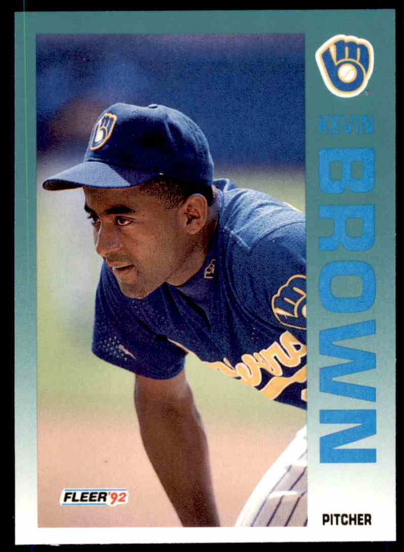 1992 Fleer MLB Kevin D. Brown #174