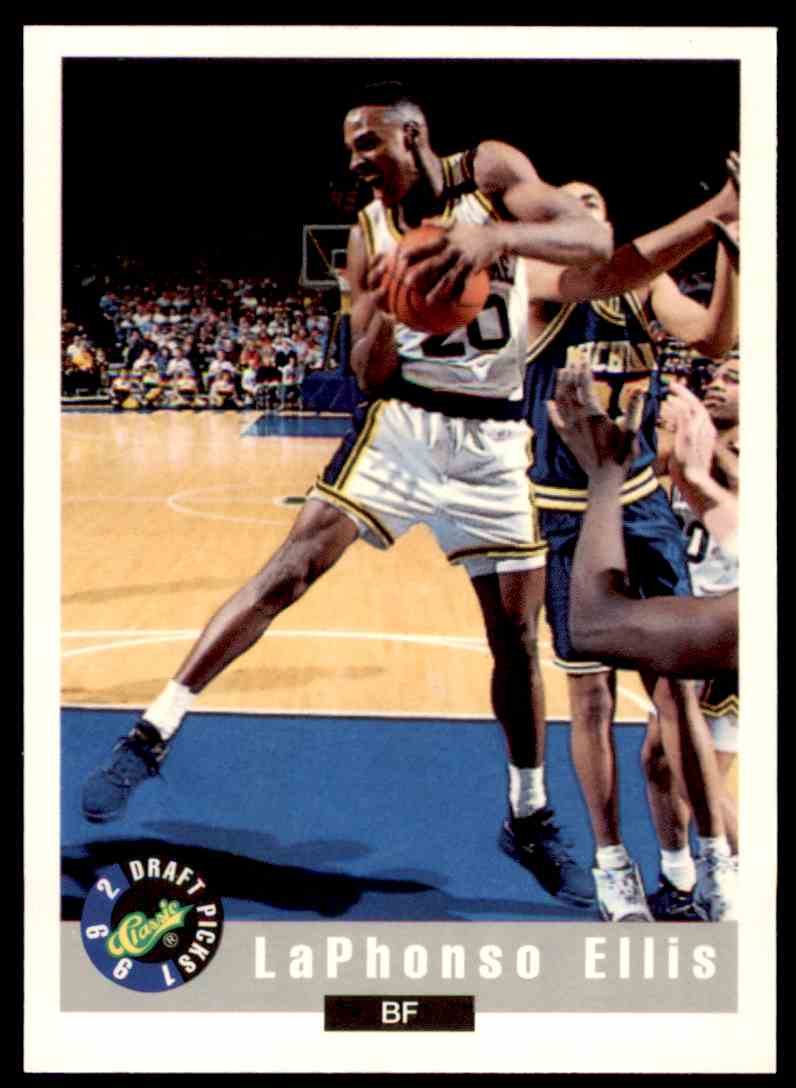 1992-93 Classic Draft Picks LaPhonso Ellis #47