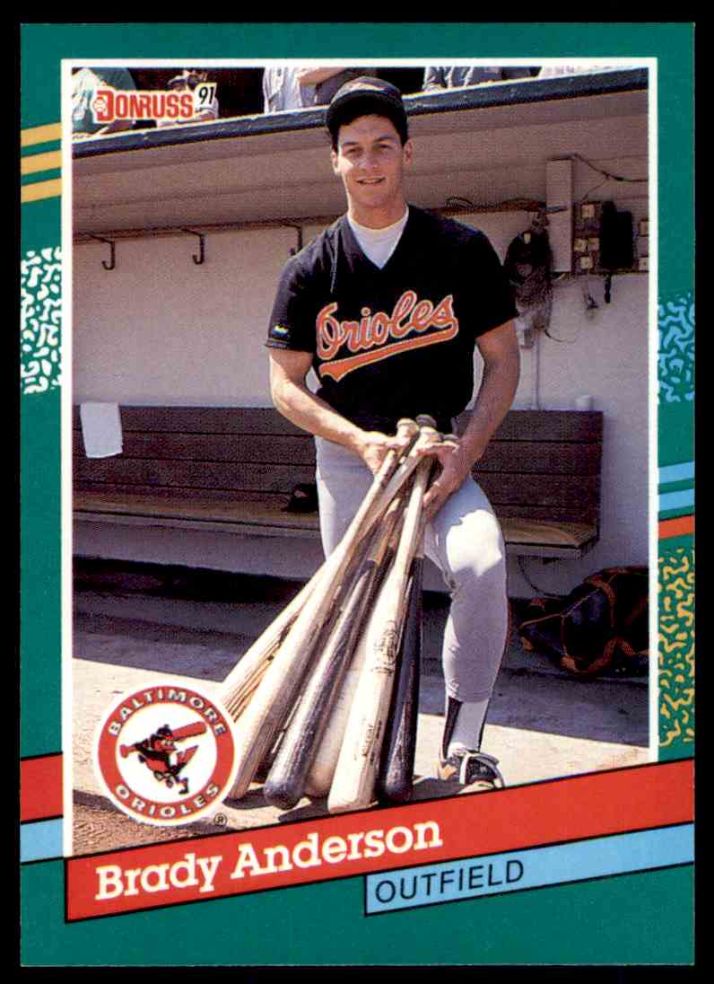 1991 Donruss MLB Brady Anderson #668