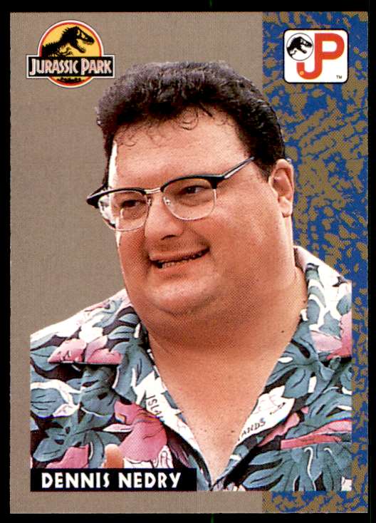 1993 Topps Jurassic Park Dennis Nedry #18 on Kronozio