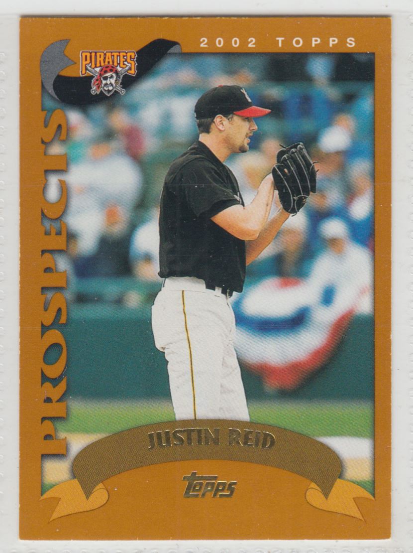 2002 Topps Traded justin Reed #T113