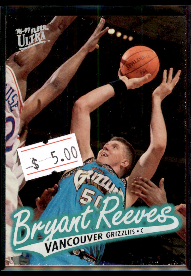 1996-97 Ultra Bryant Reeves Vancouver Grizzlies #119 | eBay