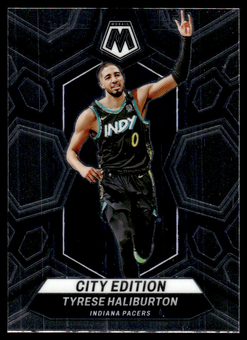 2023-24 Panini NBA Mosaic City Edition Tyrese Haliburton