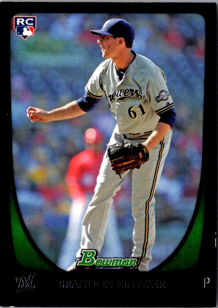 2011 Bowman Draft Picks & Prospects Brandon Kintzler #54