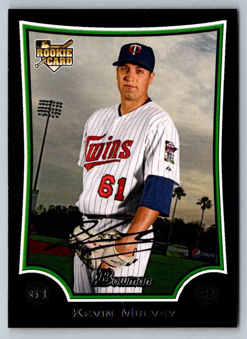 2009 Bowman Draft Picks & Prospects Kevin Mulvey #BDP7