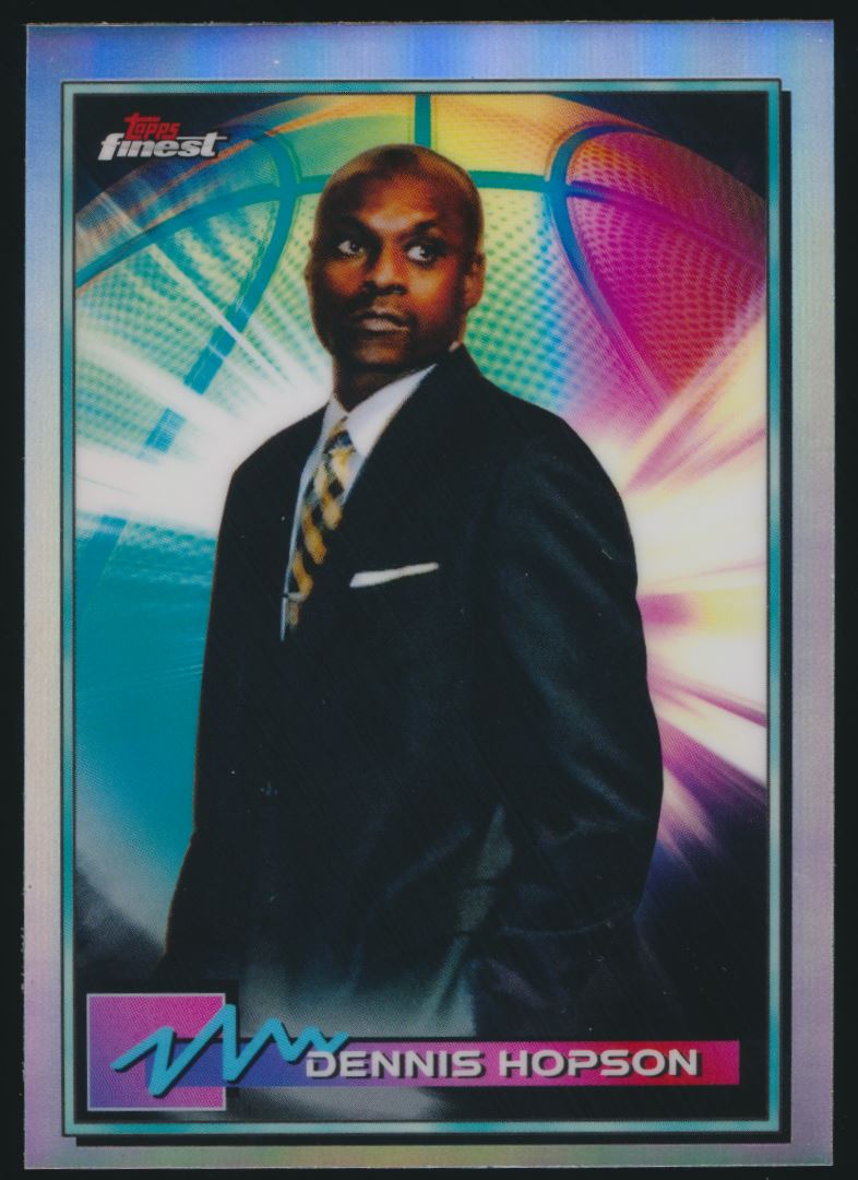 2021-22 Topps Finest Refractor #29 Dennis Hopson | eBay