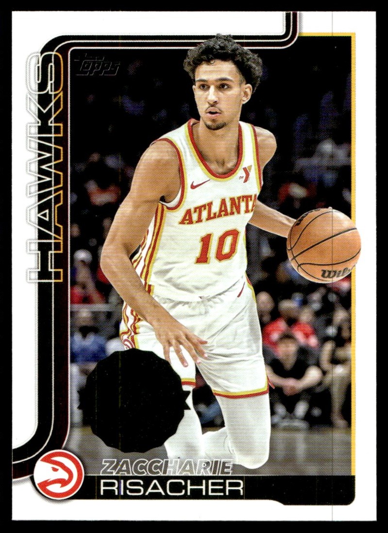 2025-26 Topps NBA Zaccharie Risacher QTY #62 All Rookie Team | eBay