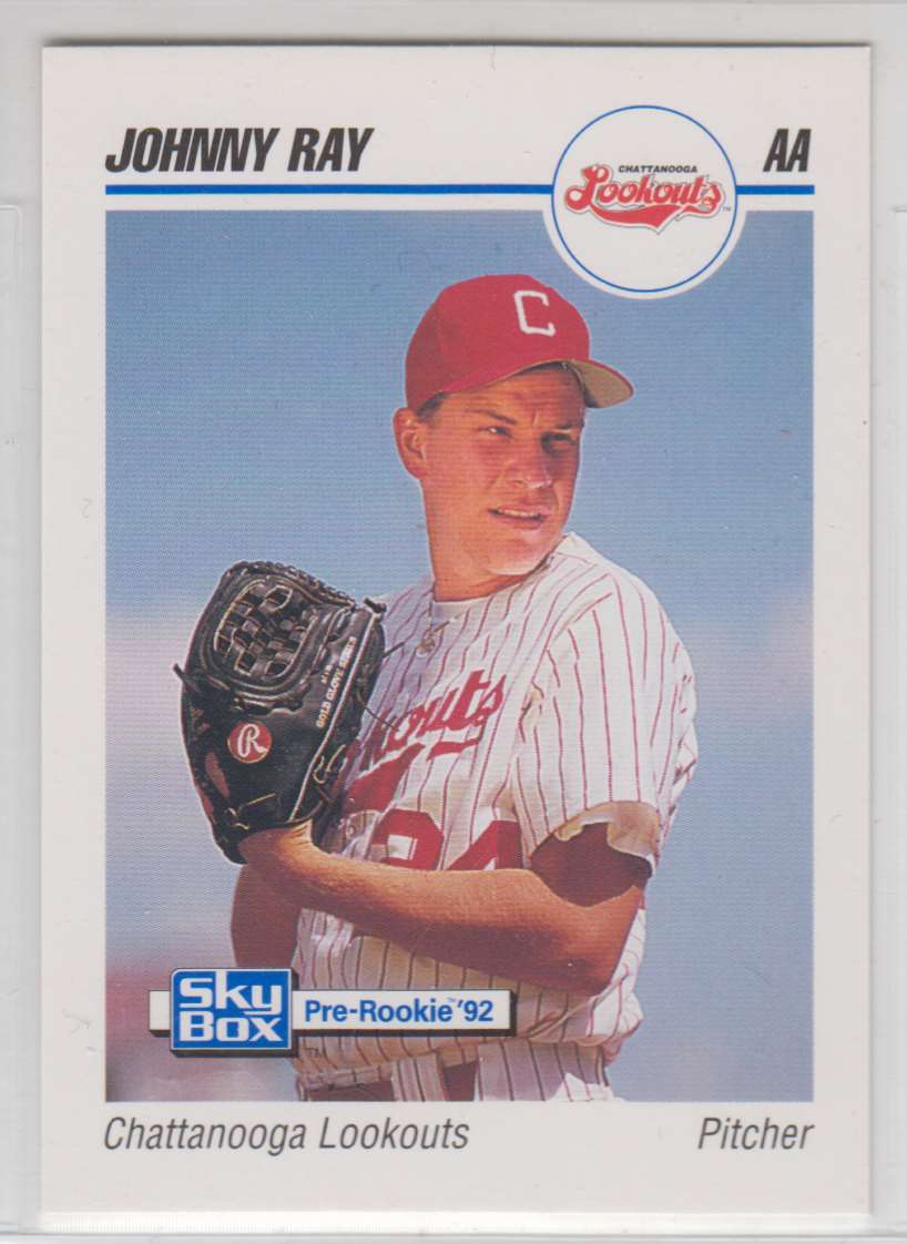 1992 Skybox A A Johnny L. Ray #86